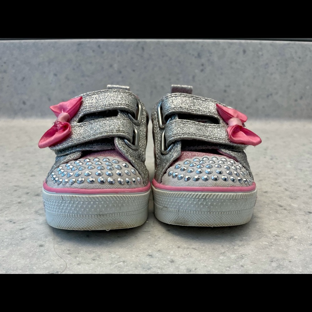Light up sneakers, twinkle toes, sport by sketchers 5T 5 - Picture 5 of 6